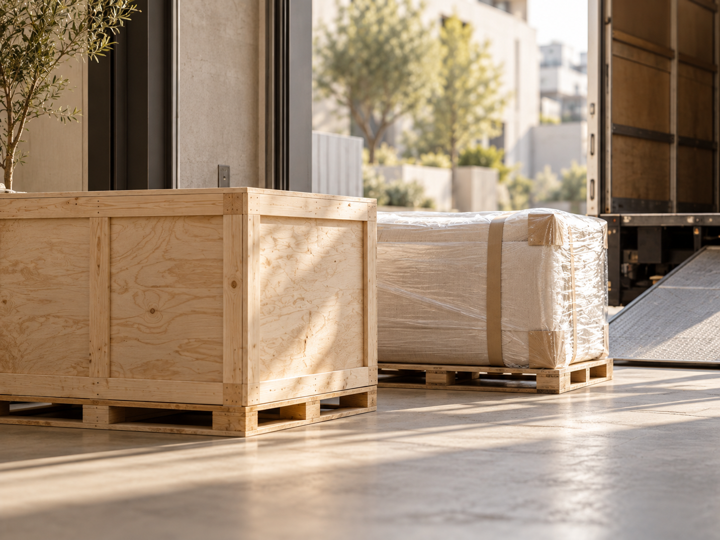 Consolidation and site delivery