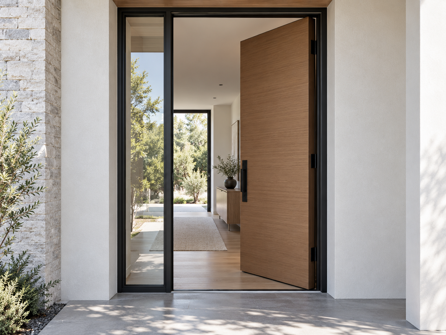 Pivot Entry Door