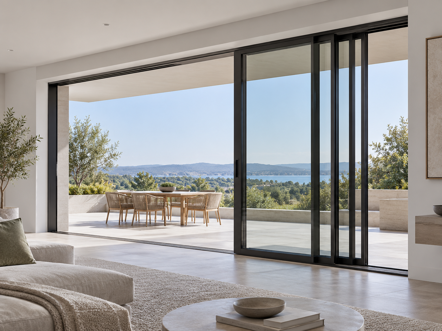 Multi-Panel Sliding Door