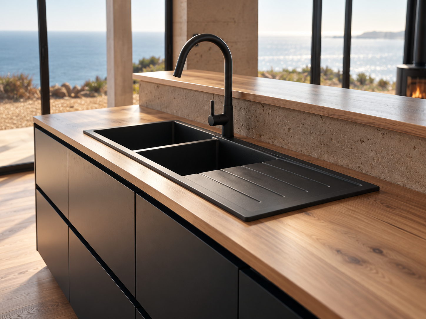 Contemporary kitchen cabinet doors and finishes